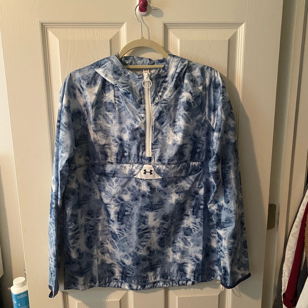 under armour windbreaker hoodie